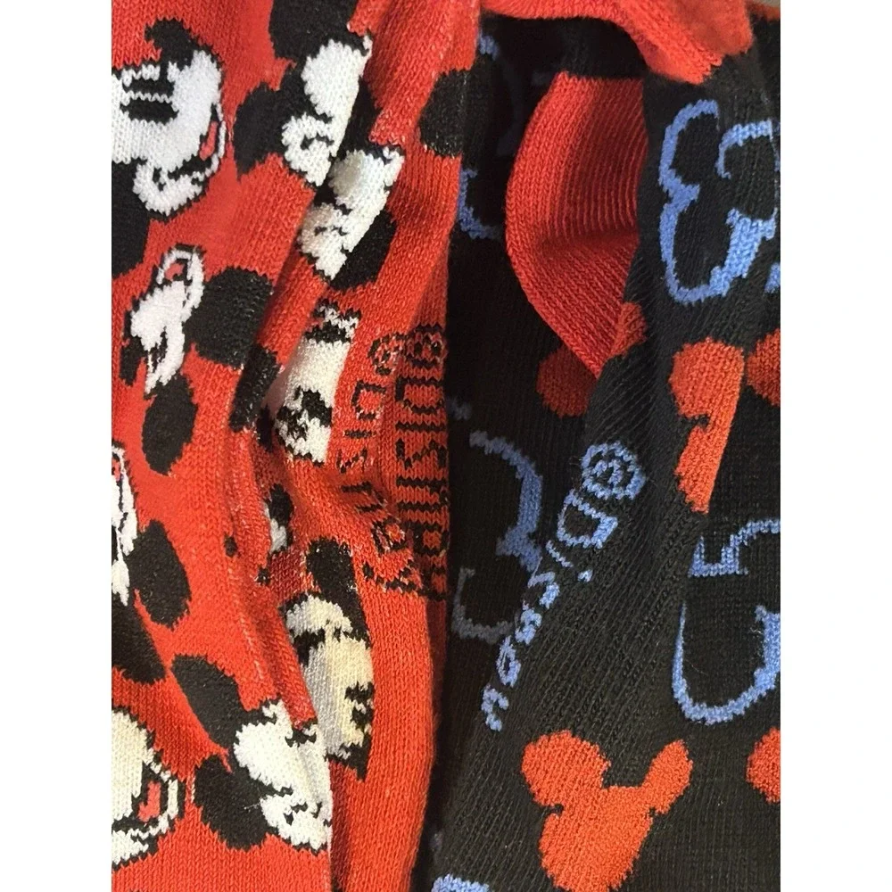 Disney - NEW - Mickey Mouse - Crew Socks (Set Of 2) + Tote - Unisex (Men/Women)